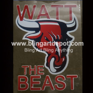 The Beast Watt Iron On Plastisol Transfers The Beast Watt Iron On Plastisol Transfers